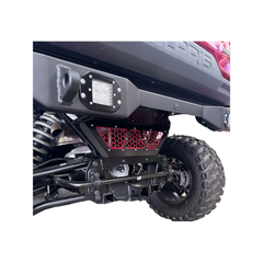 Polaris Ranger 1500XD Exhaust cover - AJK Offroad