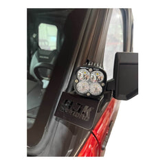 Polaris Ranger 1500XD A Pillar light mount - AJK Offroad