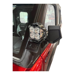 Polaris Ranger 1500XD A Pillar light mount - AJK Offroad