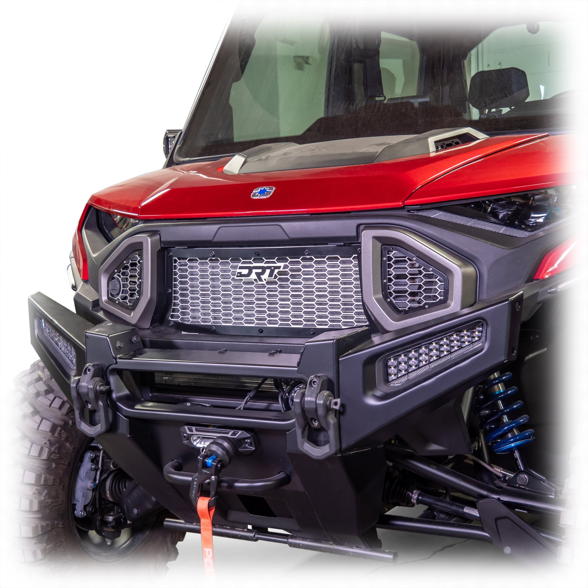 DRT Polaris Ranger XD 1500 2024+ Front Grill Kit 3-piece 