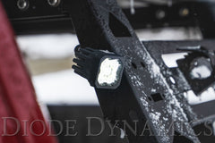 Diode Dynamics Stage Series C1 LED Pod Sport White Wide Standard RBL (pair) DD6441P