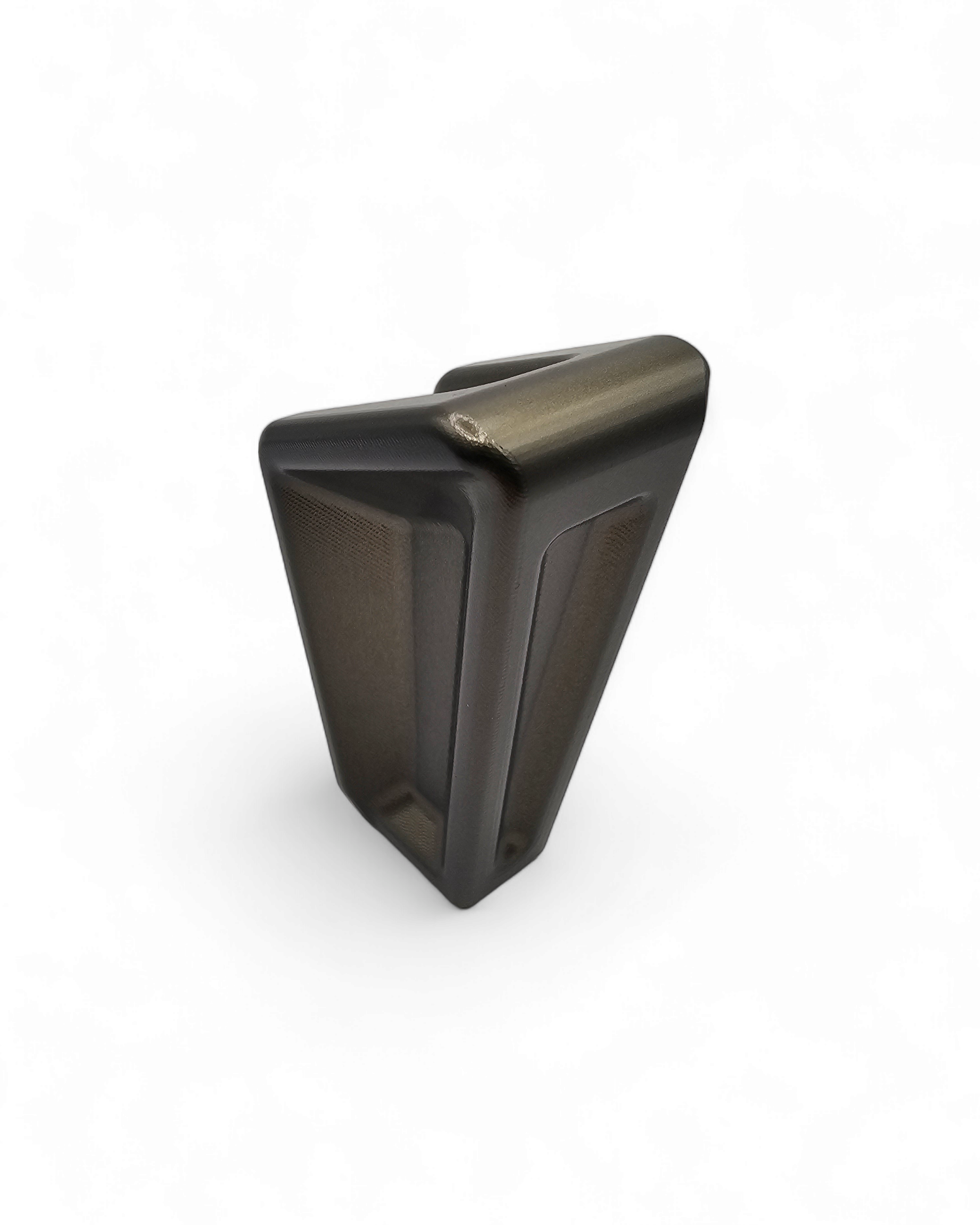 Ergonomic grip shape of Can-Am X3 gunmetal shift knob