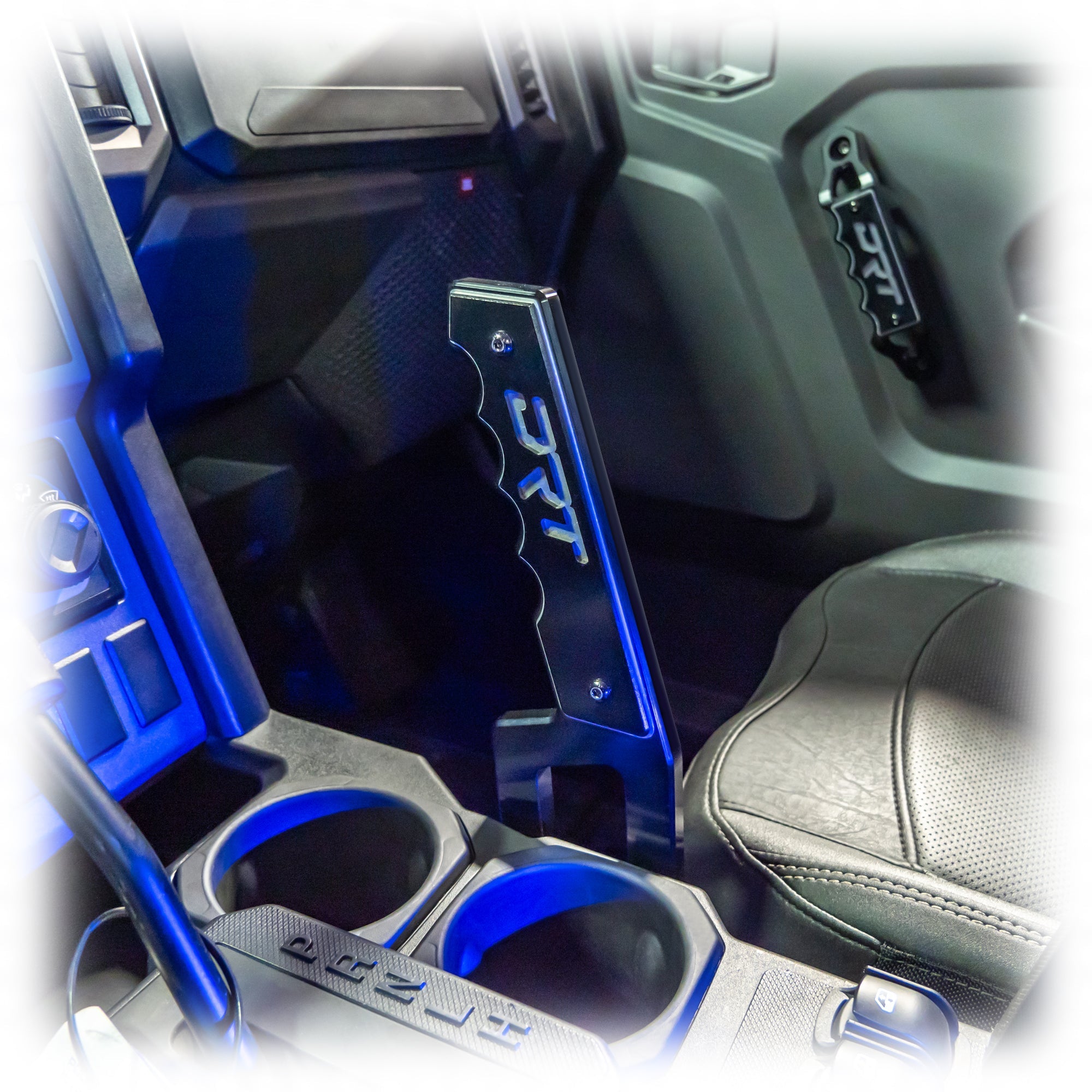 Packaged passenger billet component for Polaris vehicle