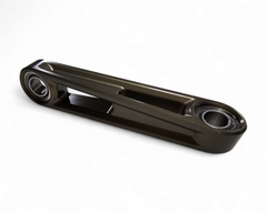 Polaris RZR Pro XP gunmetal front sway bar link showing Teflon-coated uni-ball construction