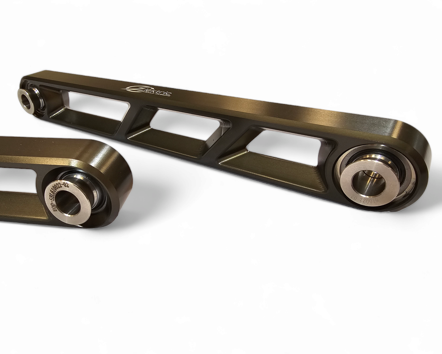 Polaris RZR Pro XP gunmetal rear sway bar link installed showing rear suspension fitment