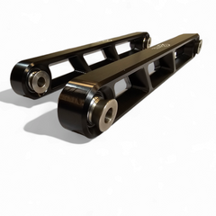 Hard anodized black finish on Polaris RZR Pro XP rear sway bar link