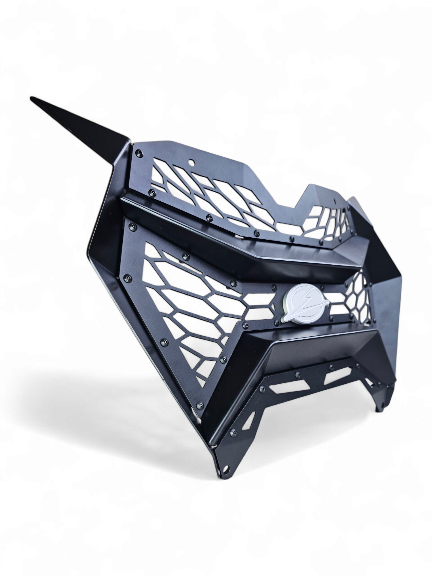 Side angle detail of Volt 3-Piece Grille