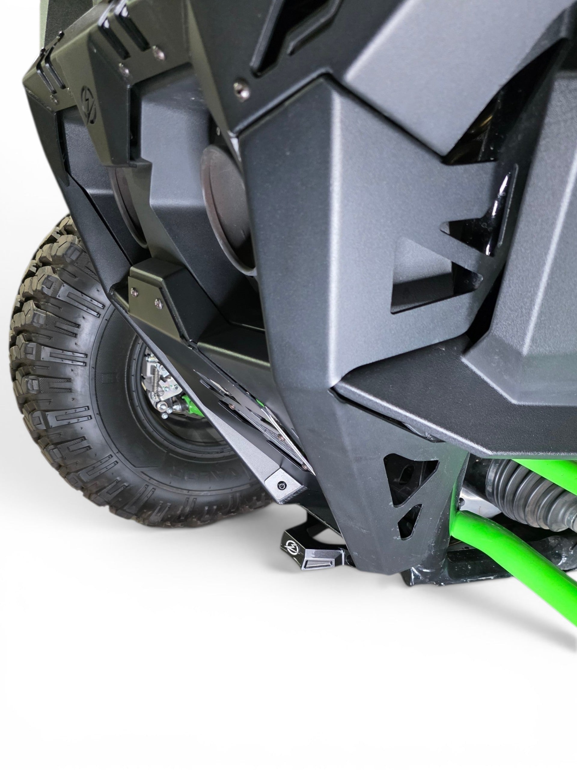 Kawasaki Teryx H2 tow point hook opening detail
