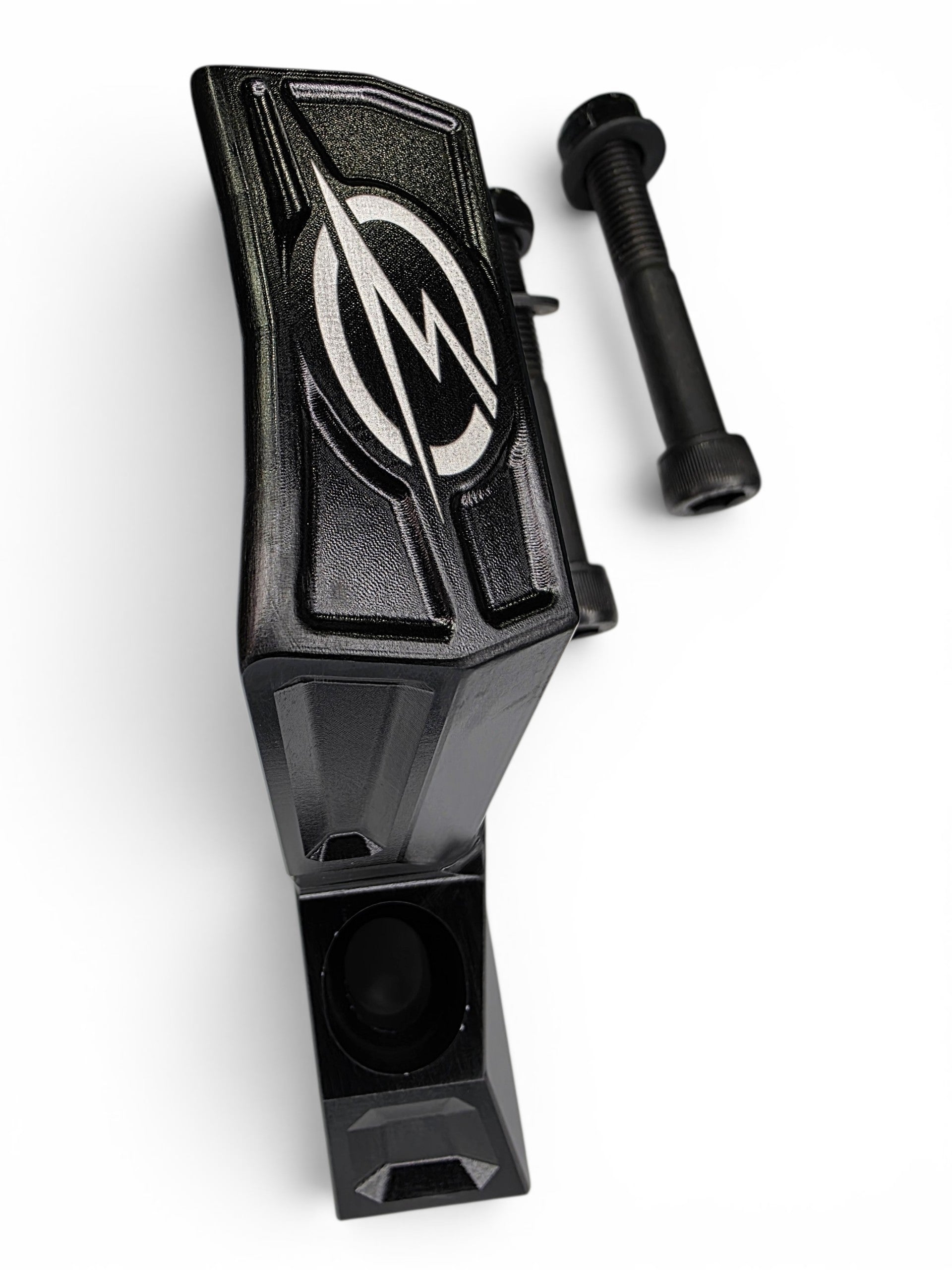 Elektric Offroad Designs Billet Tow Point for 2026 Kawasaki Teryx H2 angled view