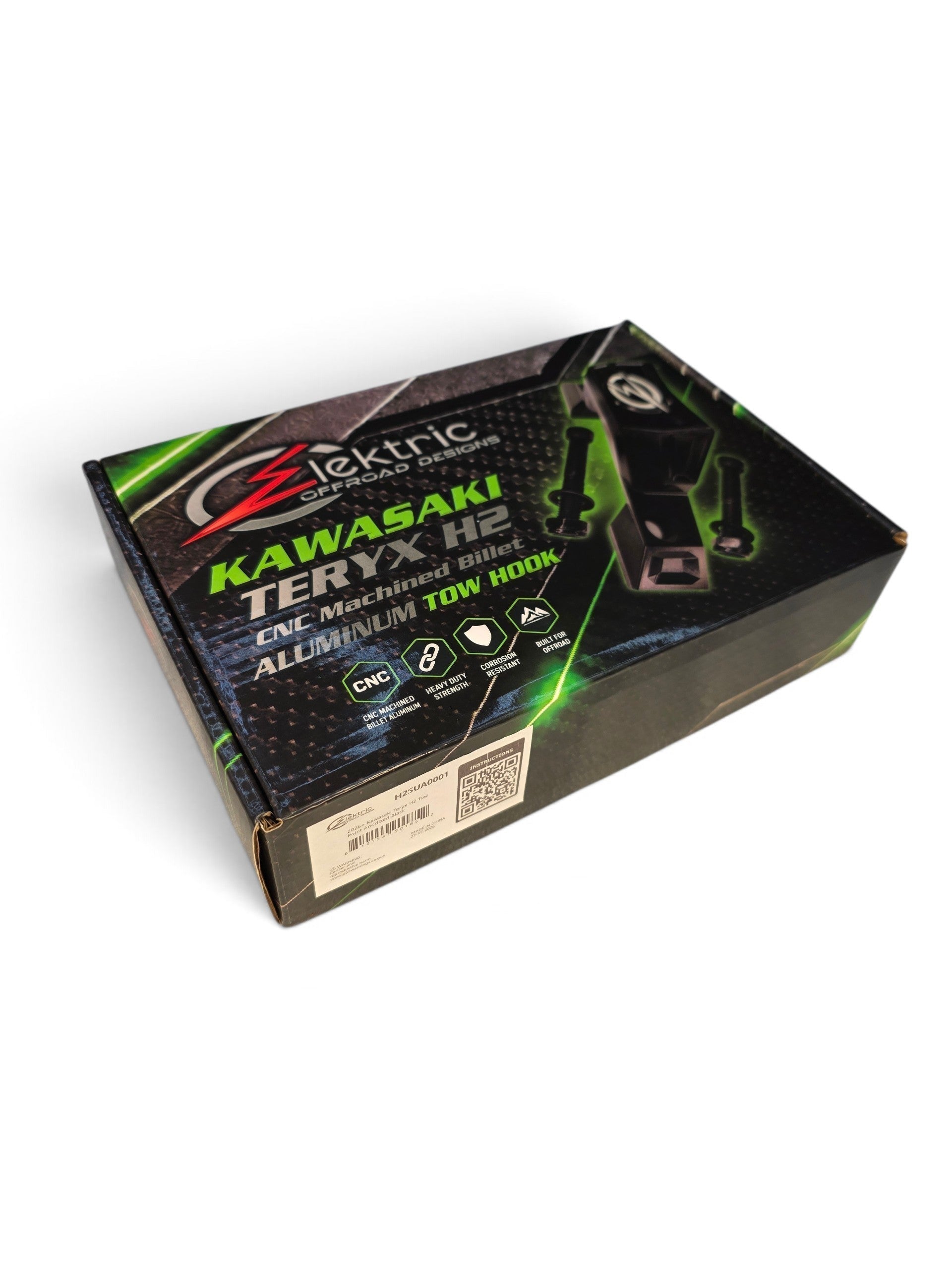 Kawasaki Teryx H2 tow point M12 mounting hardware detail