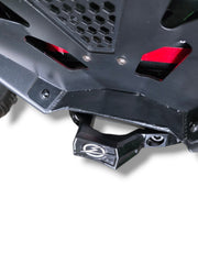 Kawasaki Teryx H2 tow point anodized black finish close-up