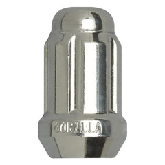 Gorilla Small Diameter Spline Acorn Lug Nut - 12mm x 1.50 Thread Size - Chrome Finish - Bulk (21138HT)