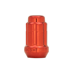 Gorilla Small Diameter Spline Acorn Lug Nut - 12mm x 1.50 Thread Size - Red Painted Finish - Bulk (21138RD)