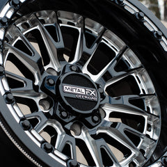 Metal FX Slayer R Beadlock | Gloss Black Contrast Cut