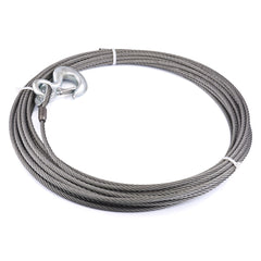 Warn WIRE ROPE ASSEMBLY 3/8 Inch Diameter x 75 Foot Length 23672