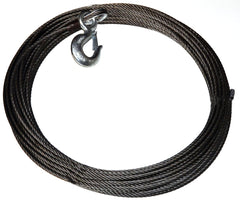 Warn WIRE ROPE ASSEMBLY 3/8 Inch Diameter x 125 Foot Length 23674