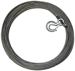 Warn WIRE ROPE ASSEMBLY 3/8 Inch Diameter x 150 Foot Length 23675