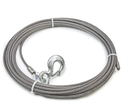 Warn WIRE ROPE ASSEMBLY 7/16 Inch Diameter x 75 Foot Length 23677