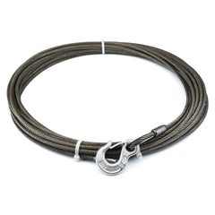 Warn WIRE ROPE ASSEMBLY 5/16 Inch Diameter x 75 Foot Length 24899