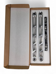 Elektric Offroad 2024+ Can Am Maverick R Rear Sway Bar Links Anodized Clear