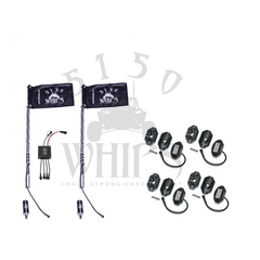 187 Whips and Rock Light Combo Kit - 5150 Whips