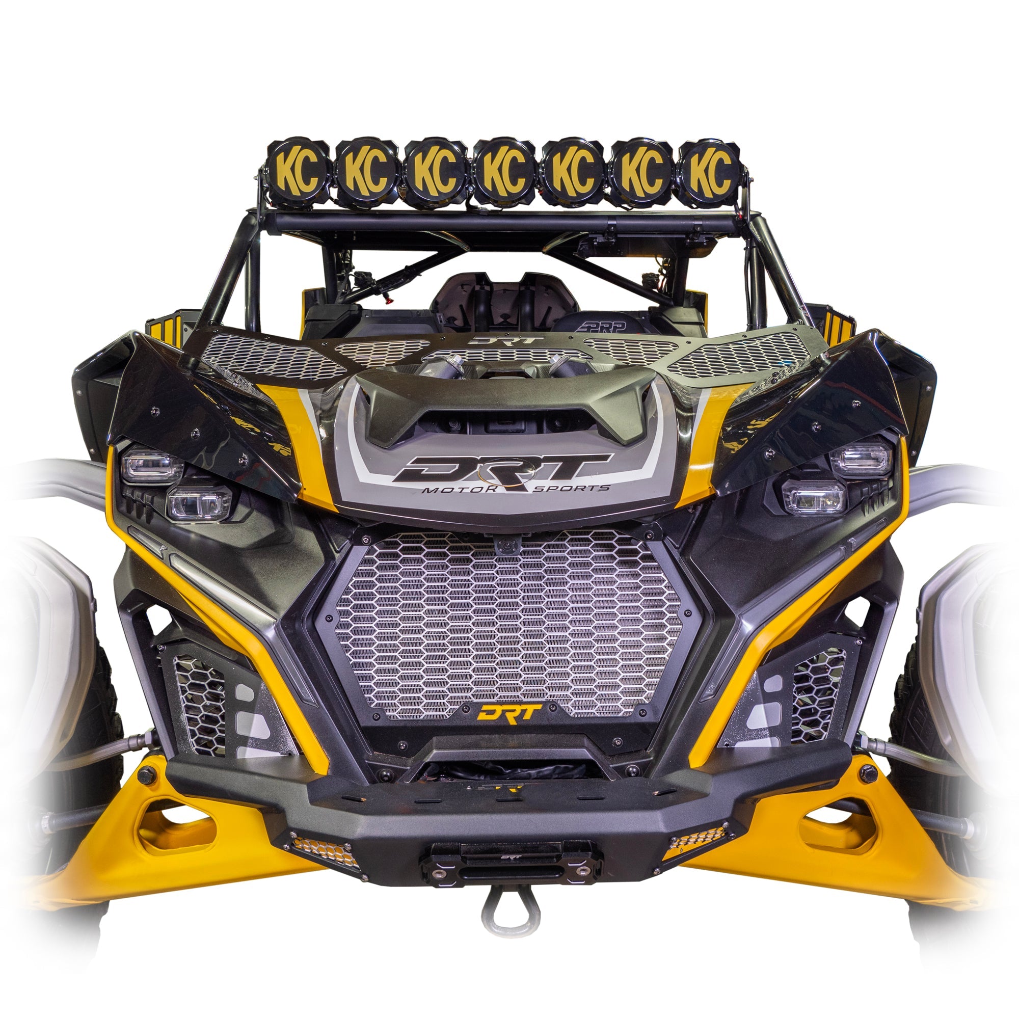 DRT front fenders with aluminum inner splash panels, matches Maverick R body lines