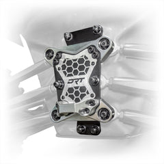 DRT Can-Am Maverick X3 2017+ Billet Aluminum 3-PC Radius Rod Plate Kit 