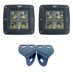 A-Pillar Pod Light Mount Brackets for Polaris RZR