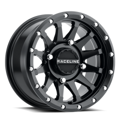 Raceline A95B Trophy 14x7in / 4x137 BP / 10mm Offset / 110.18mm Bore - Satin Black Wheel A95B-47037+10