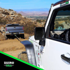 Rhino USA 30Ft Tow Strap/Hitch Combo RNO-30STRAPHITCH