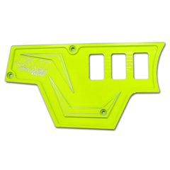 XP 1000 3 piece Dash Panel Lime Squeeze with switches