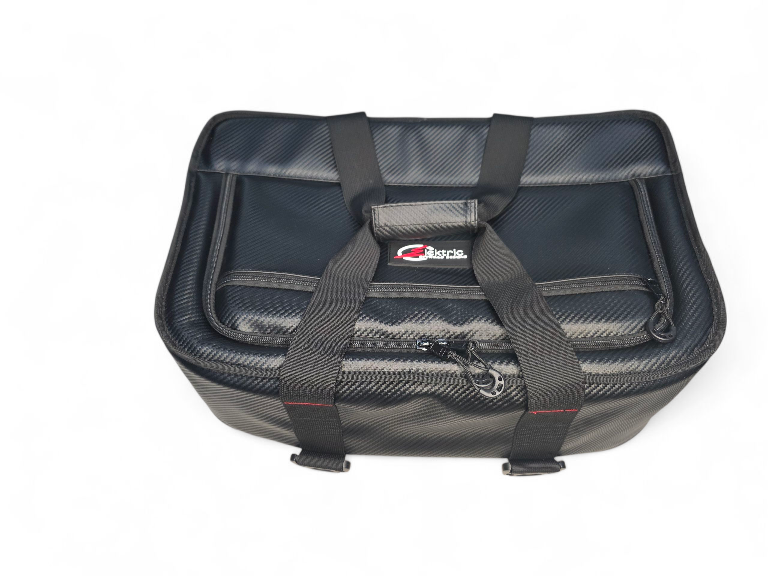 Front view of EOD 38-pack soft cooler showing full exterior design