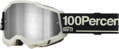 100-PERCENT ACCURI 2 GOGGLE GLOW MIRROR SILVER LENS