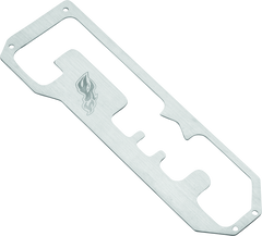 DragonFire Racing 19-25 Honda Talon Shifter Plate  - Stainless Steel 522635