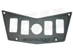 4 Switch Dash Panel Black