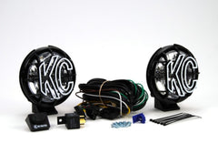 KC HiLiTES 5 in Apollo Pro Halogen - 2-Light System - 55W Spread Beam 451