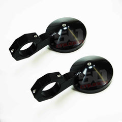 5" Bolt on CNC Mirrors for 2 inch tubing