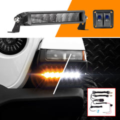 XKGLOW XK Glow Razor Light Bar Fog + Strobe Kit 10in XK064010-FS-KIT