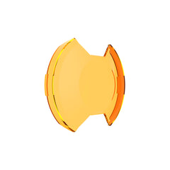 KC HiLiTES 6 inch SlimLite LED - Light Shield - Amber 5104