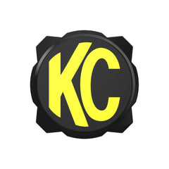 KC HiLiTES 6 in Pro6 Gravity Light Cover - Black / Yellow KC Logo 5111