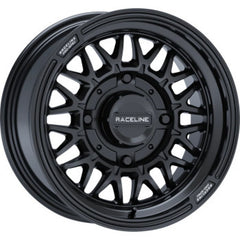 Raceline A13GB Omega 15x7in / 4x137 BP / 10mm Offset  / 110.18mm Bore - Gloss Black Wheel A13GB-57037+10