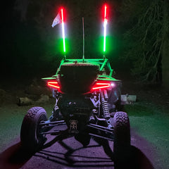 5150 Hyper Color LED Whip – Red White Green