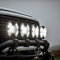 KC HiLiTES SlimLite 8 In. LED - Light Shield - Clear 5207