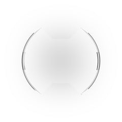 KC HiLiTES SlimLite 8 In. LED - Light Shield - Clear 5207