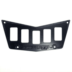 5 Switch Dash Panel Black