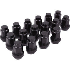 Raceline Conical Lug Nuts - 10mm x 1.25 - 16 Pack - Black RLUG-BX14B