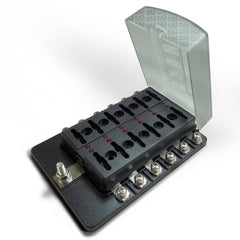 12 Way Standard LED Circuit Screw Fuse Block