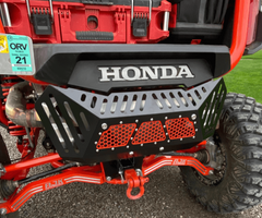 Honda Talon Exhaust Cover - AJK Offroad