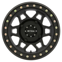 Method MR405 UTV Beadlock 15x7 / 5+2/38mm Offset / 4x156 / 132mm CB Matte Black Wheel MR40557046552B