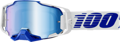 100-PERCENT ARMEGA GOGGLE BLUE W/BLUE MIRROR LENS